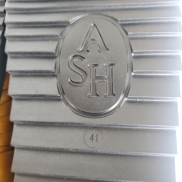 NIB ASH 'Gong' Puffy Nylon & Faux Fur Mule, Size 41 EU/ 10 US - Picture 14 of 15